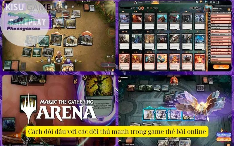 Cách đối đầu với các đối thủ mạnh trong game thẻ bài online