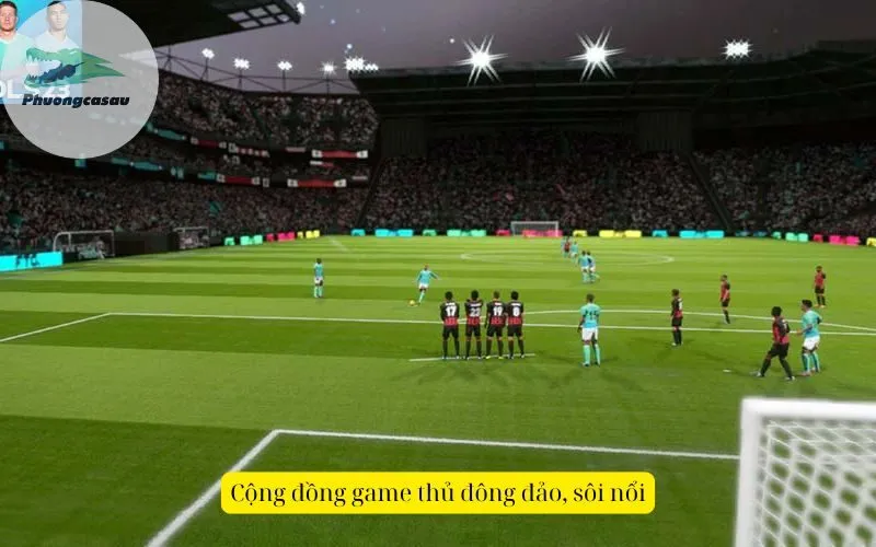 Cộng đồng game thủ đông đảo, sôi nổi
