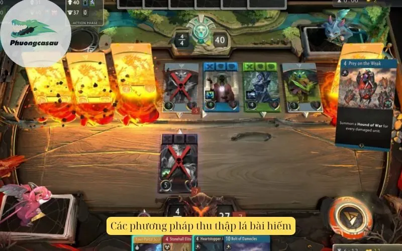 Các phương pháp thu thập lá bài hiếm