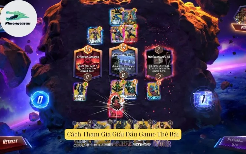 Cách Tham Gia Giải Đấu Game Thẻ Bài