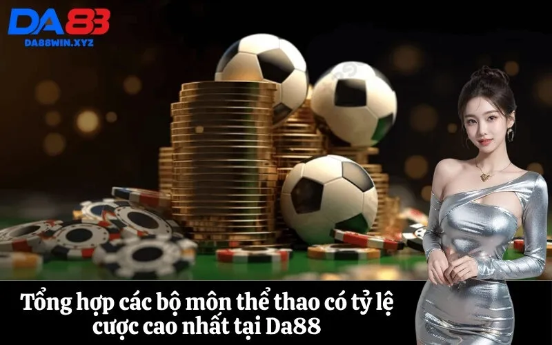 Tổng hợp các bộ môn thể thao có tỷ lệ cược cao nhất tại Da88