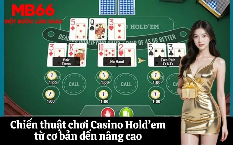 Chiến thuật chơi Casino Hold’em từ cơ bản đến nâng cao